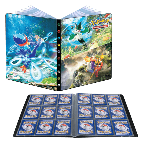 Ultra PRO - Album/Binder/Portfolio 9-Pocket (holds 252 cards) - Pokemon - Scarlet & Violet - Skeledirge, Meowscarada and Quaquaval - Hobby Champion Inc