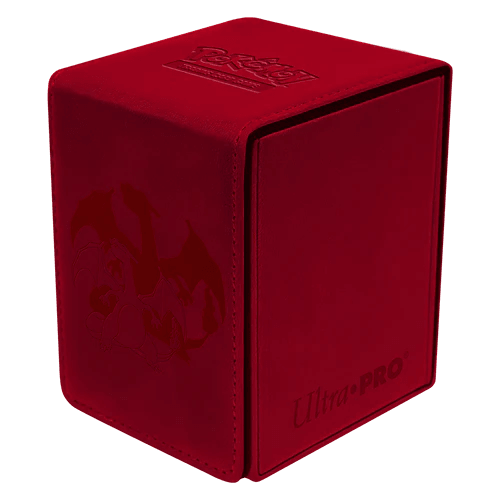 Ultra PRO - Alcove Flip Deck Box (Leather) - Charizard - Hobby Champion Inc