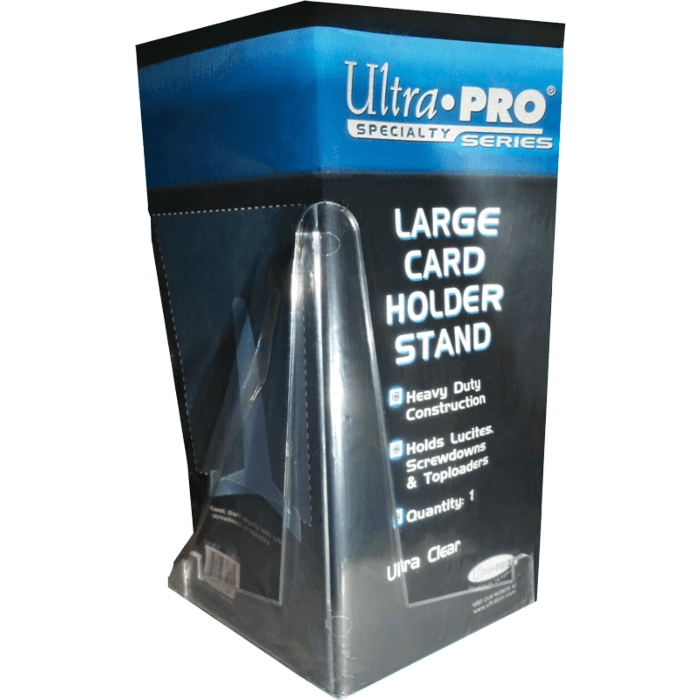 Ultra PRO - Card Holder Stand Large Size - Pack of 1 - Hobby Champion Inc