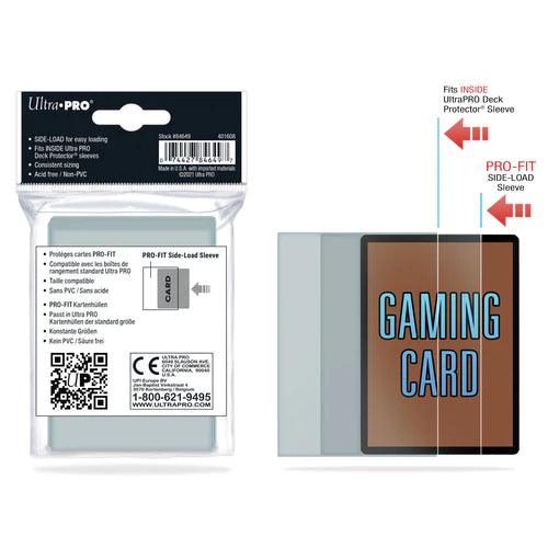 Ultra PRO - Card Sleeves - Pro Fit Side-Load Inner Sleeves - Soft Standard Size (64mm x 89mm) - 100ct - Hobby Champion Inc