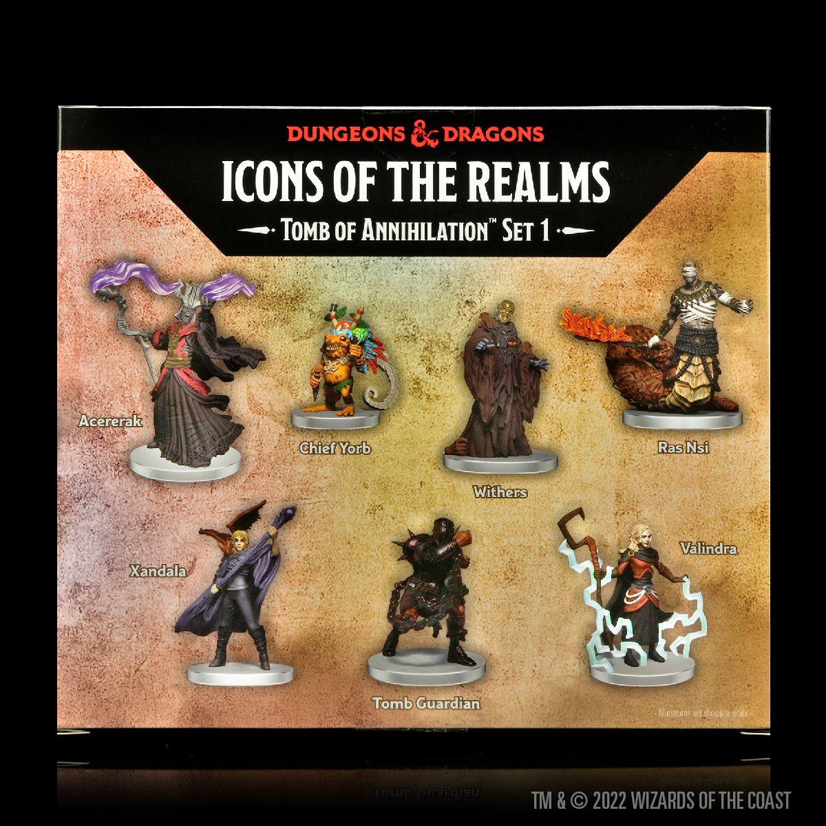 Ultra PRO - Dungeons & Dragons - Icons of the Realms - Tomb of Annihilation Set #1 - Hobby Champion Inc