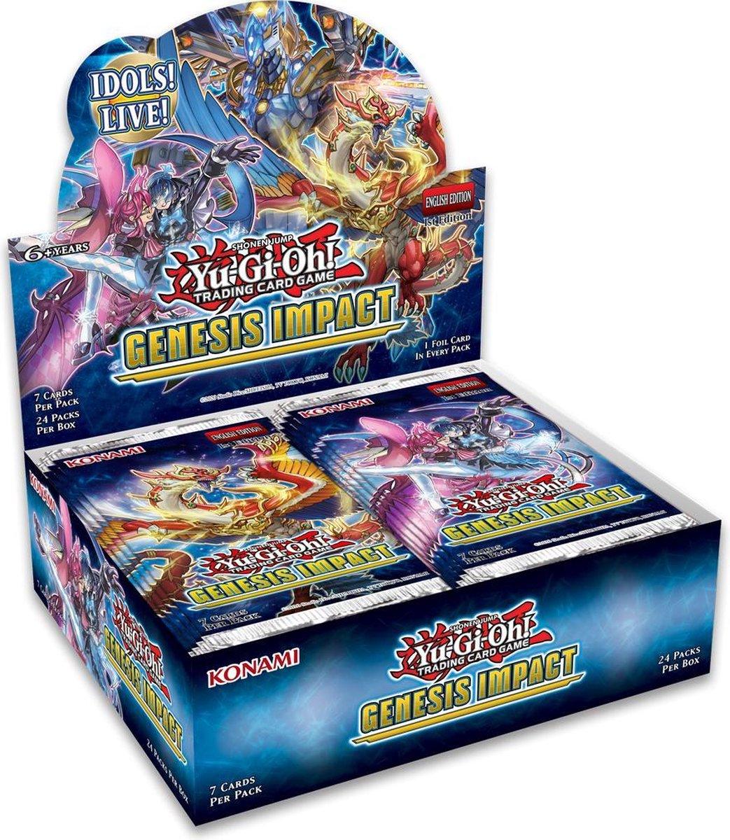 Yu-Gi-Oh! - Genesis Impact - 1st Edition - Booster Box (24 Packs) - Hobby Champion Inc
