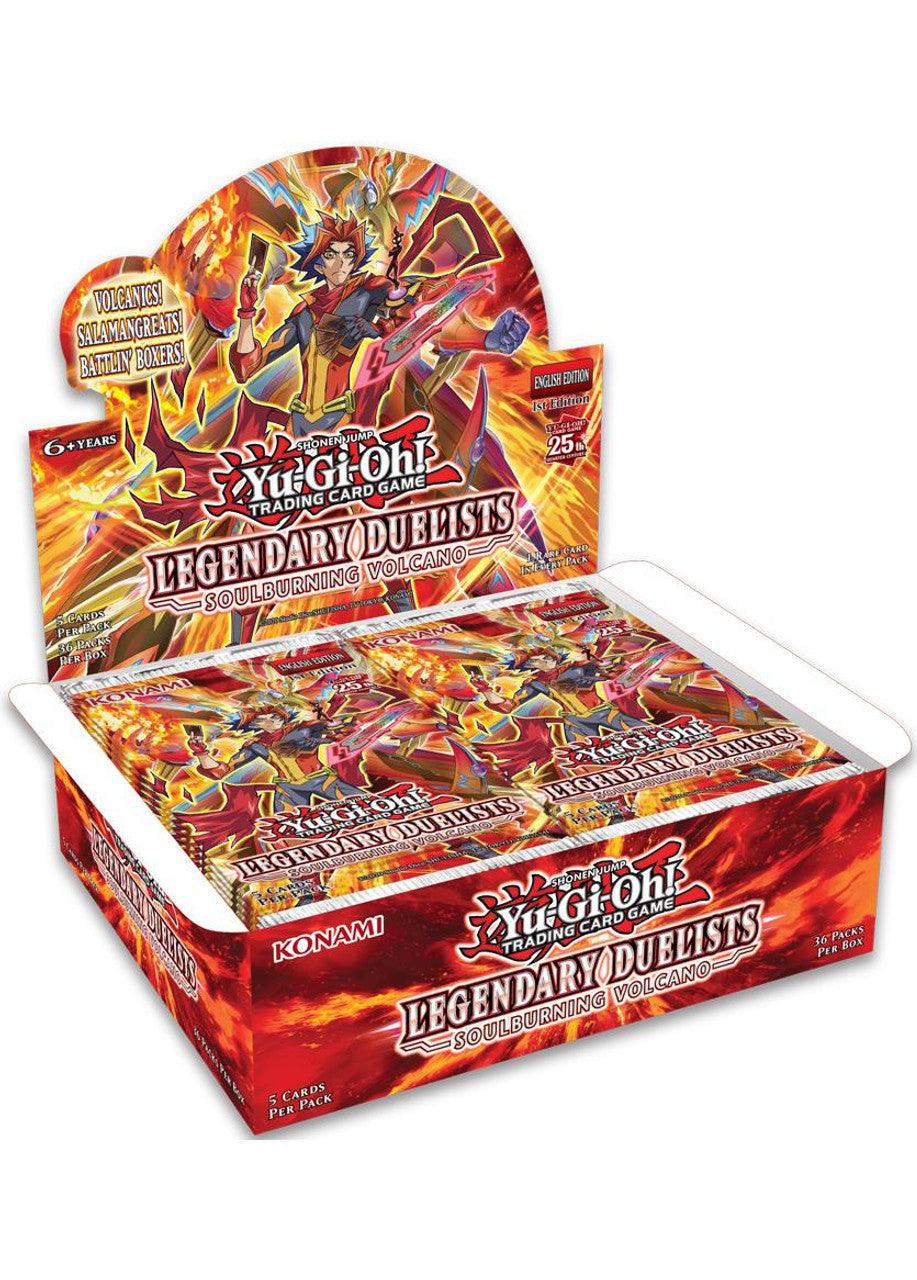 Yu-Gi-Oh! - Legendary Duelists: Soulburning Volcano - 1st Edition - Booster Box (24 Packs) - Hobby Champion Inc