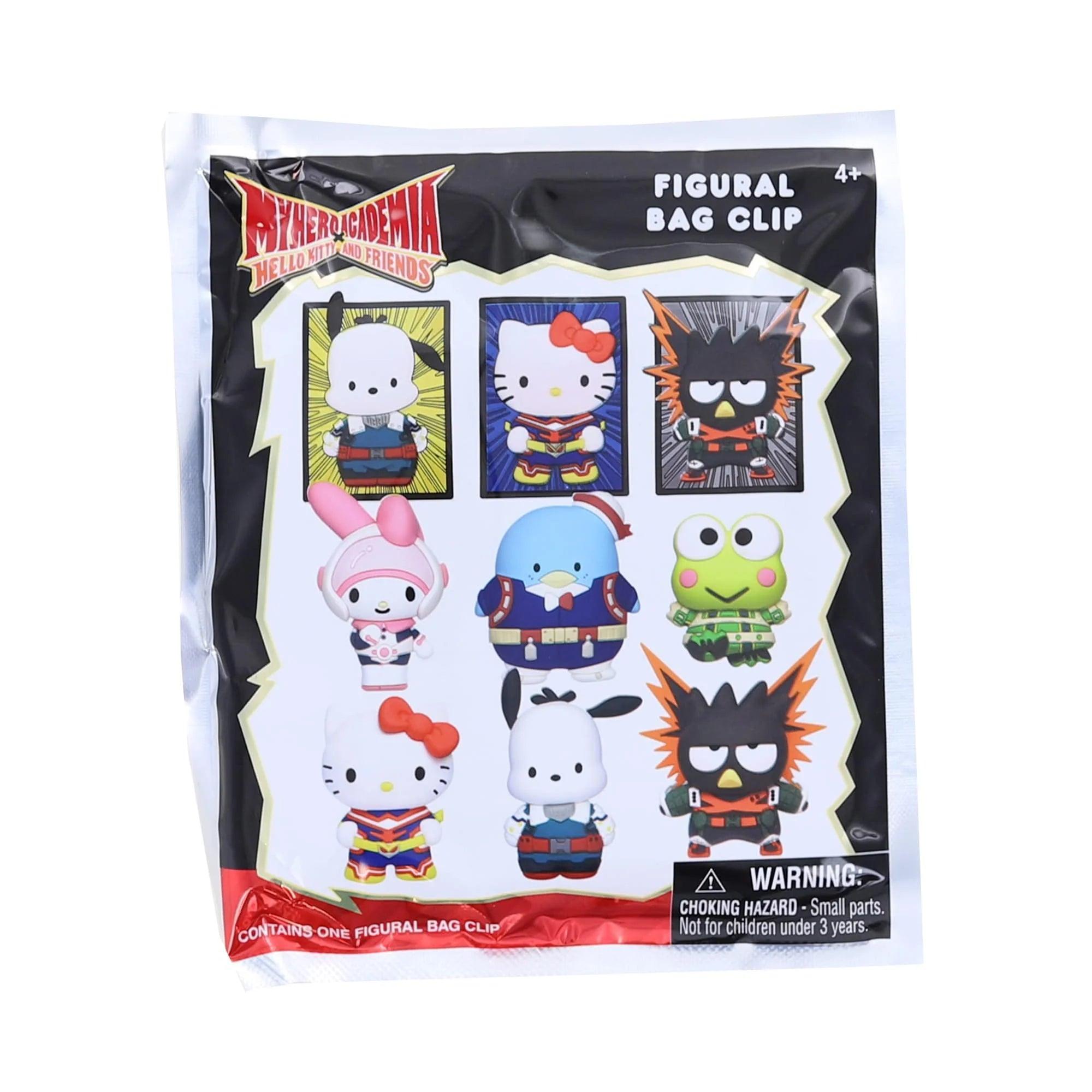My Hero Academia Hello Kitty And Friends - Serie 1 - 3D Foam Figural Bag Clip - Hobby Champion Inc