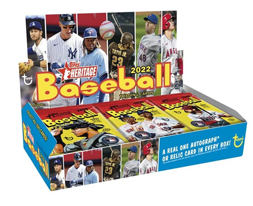 Baseball - 2022 - Topps Heritage - Hobby Box (24 Packs) - Hobby Champion Inc