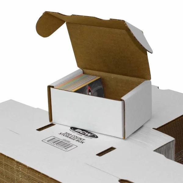 BCW - Cardboard Storage Box ( 300) - Holds 250 Cards - Hobby Champion Inc