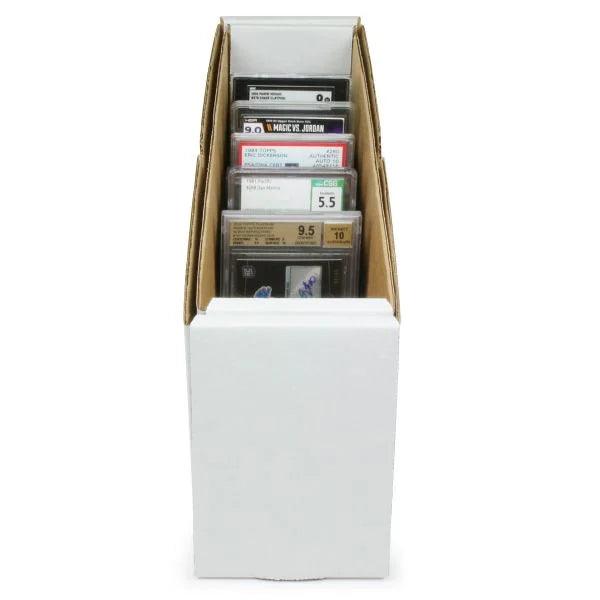 BCW - Cardboard Storage Box for Graded Cards/One-Touch/Semi-Rigid & Toploaders - Super Vault - Hobby Champion Inc