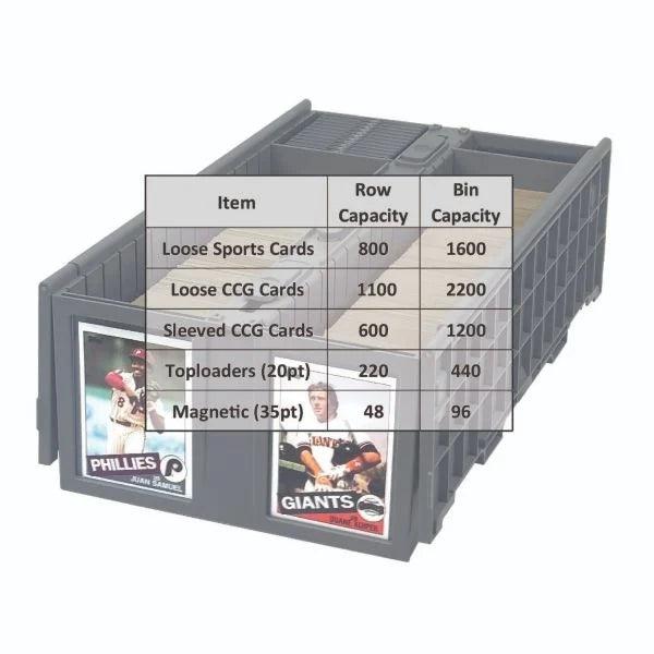 BCW - Plastic Storage Card Bin (1600 Cards) - Hobby Champion Inc