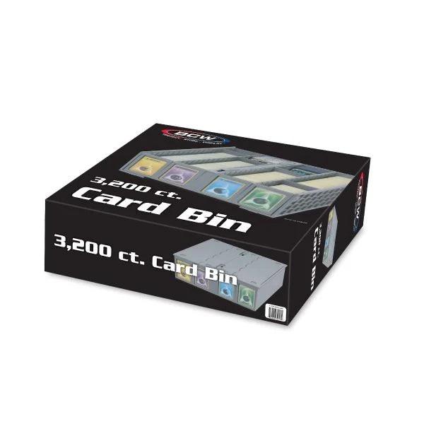 BCW - Plastic Storage Card Bin (Can hold up to 3200 cards) - Hobby Champion Inc
