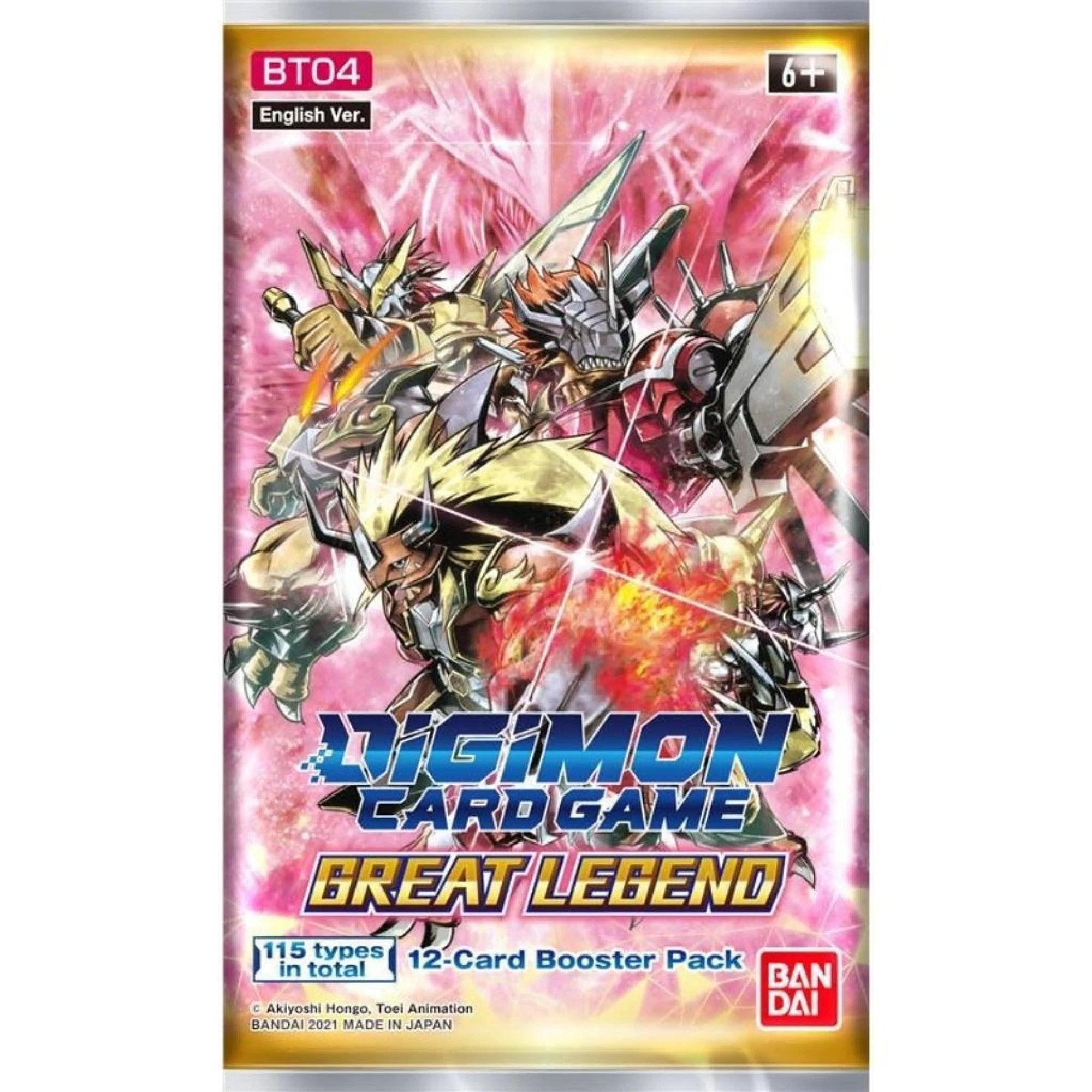 Digimon - Starter Deck (54 cards) and 1 Booster Pack - Giga Green - Hobby Champion Inc