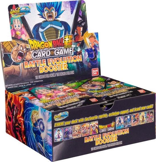 Dragon Ball - Battle Evolution - Booster Box (24 Packs) - Hobby Champion Inc