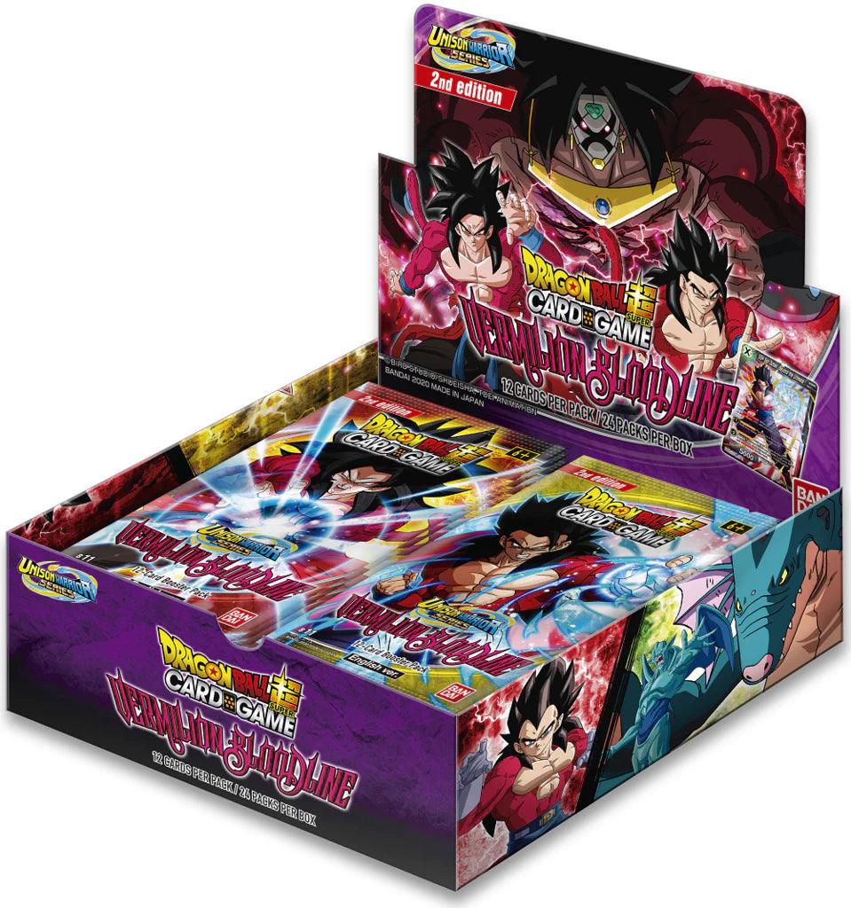 Dragon Ball - Vermilion Bloodline - 2nd Edition - Booster Box (24 Packs) - Hobby Champion Inc