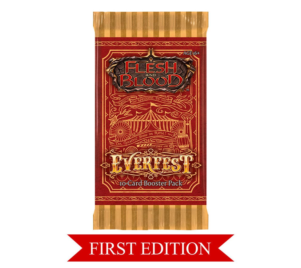 Flesh And Blood - Everfest - 1st Edition - Booster Pack (10 Cards) - Hobby Champion Inc