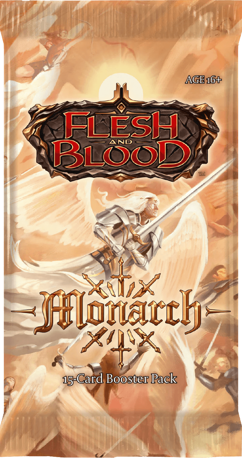 Flesh And Blood - Monarch - Booster Pack (16 Cards) - Hobby Champion Inc