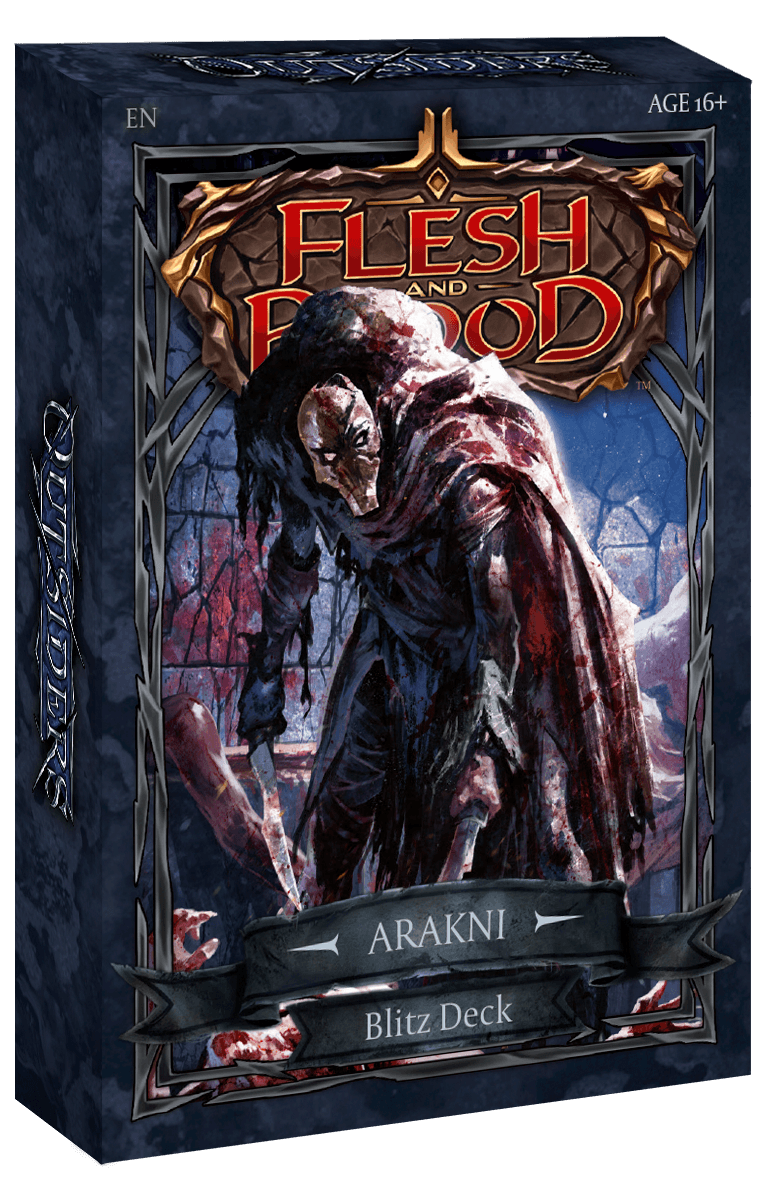 Flesh And Blood - Outsiders - Blitz Deck - Arakni - Hobby Champion Inc