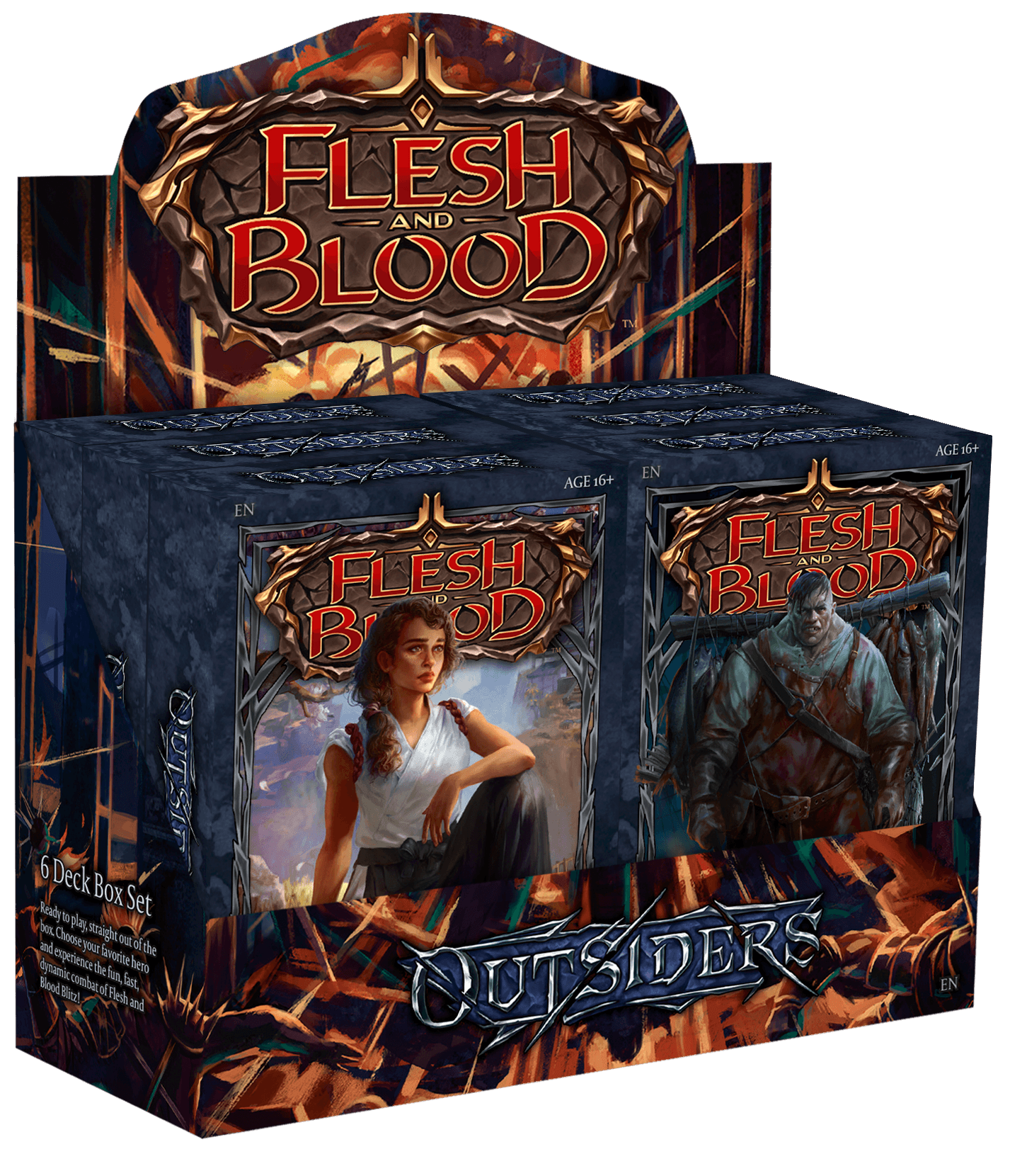 Flesh And Blood - Outsiders - Blitz Deck - Katsu - Hobby Champion Inc