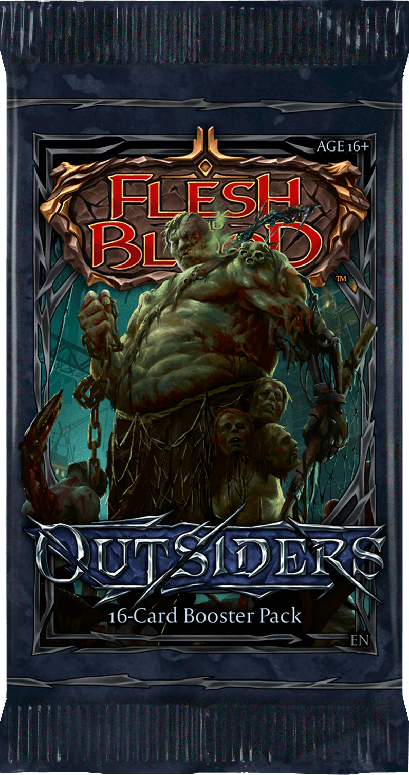 Flesh And Blood - Outsiders - Booster Box (24 Packs) - Hobby Champion Inc
