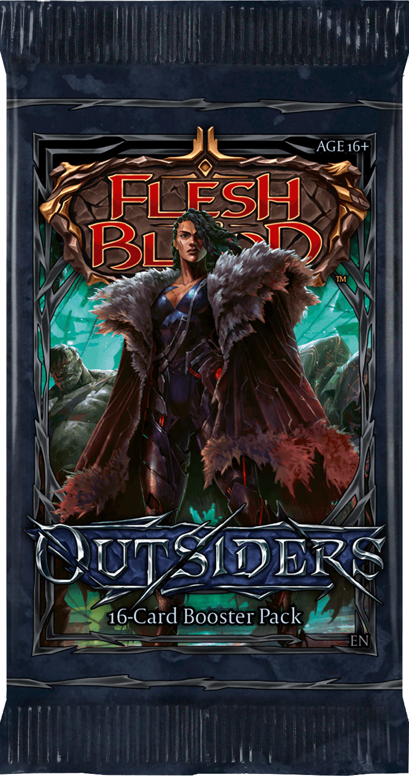 Flesh And Blood - Outsiders - Booster Box (24 Packs) - Hobby Champion Inc