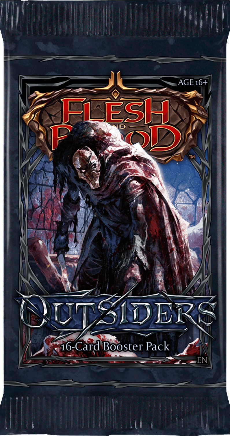 Flesh And Blood - Outsiders - Booster Pack (10 Cards) - Hobby Champion Inc