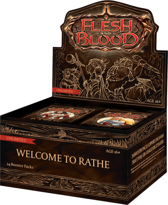Flesh And Blood - Welcome To Rathe - Booster Box (24 Packs) - Hobby Champion Inc