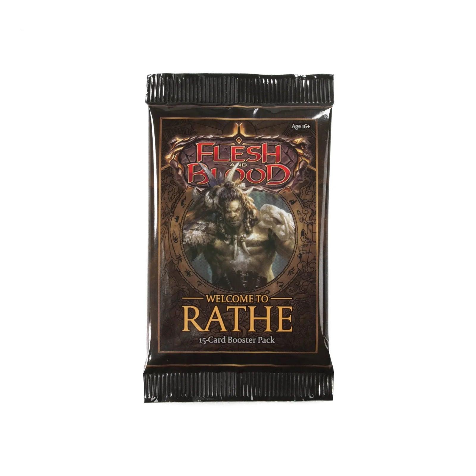 Flesh And Blood - Welcome To Rathe - Booster Pack (16 cards) - Hobby Champion Inc