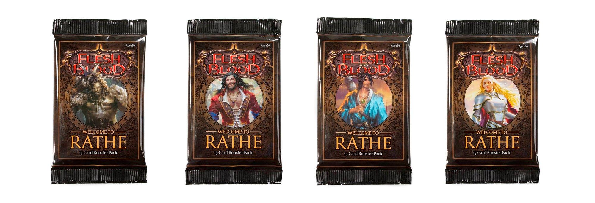 Flesh And Blood - Welcome To Rathe - Booster Pack (16 cards) - Hobby Champion Inc