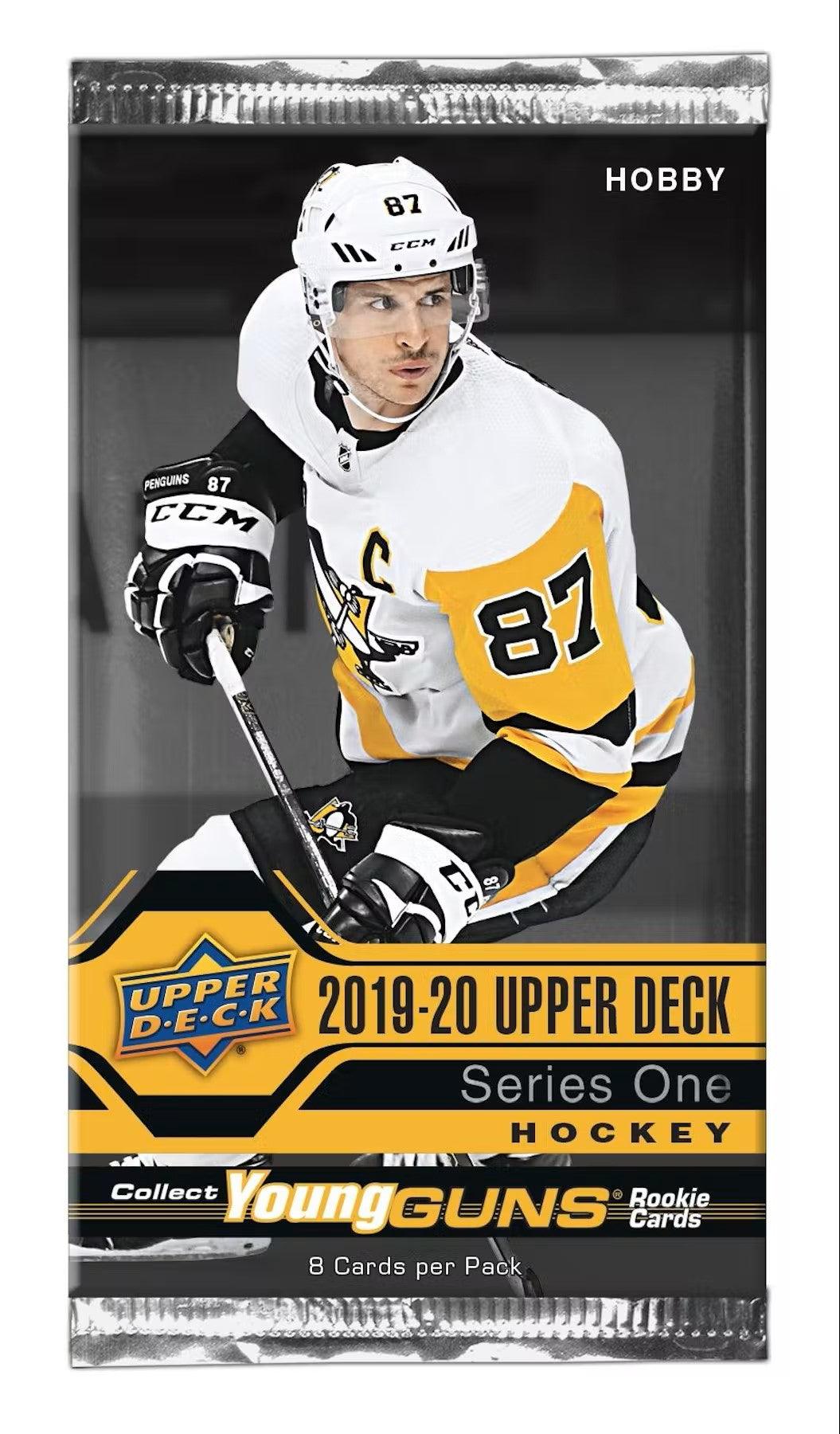 Hockey - 2019/20 - Upper Deck Series 1 - Hobby Pack (8 Cards) - Hobby Champion Inc