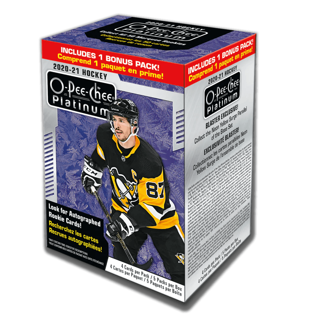 Hockey - 2020/21 - Upper Deck O-Pee-Chee Platinum - Blaster Box (5 Packs) - Hobby Champion Inc