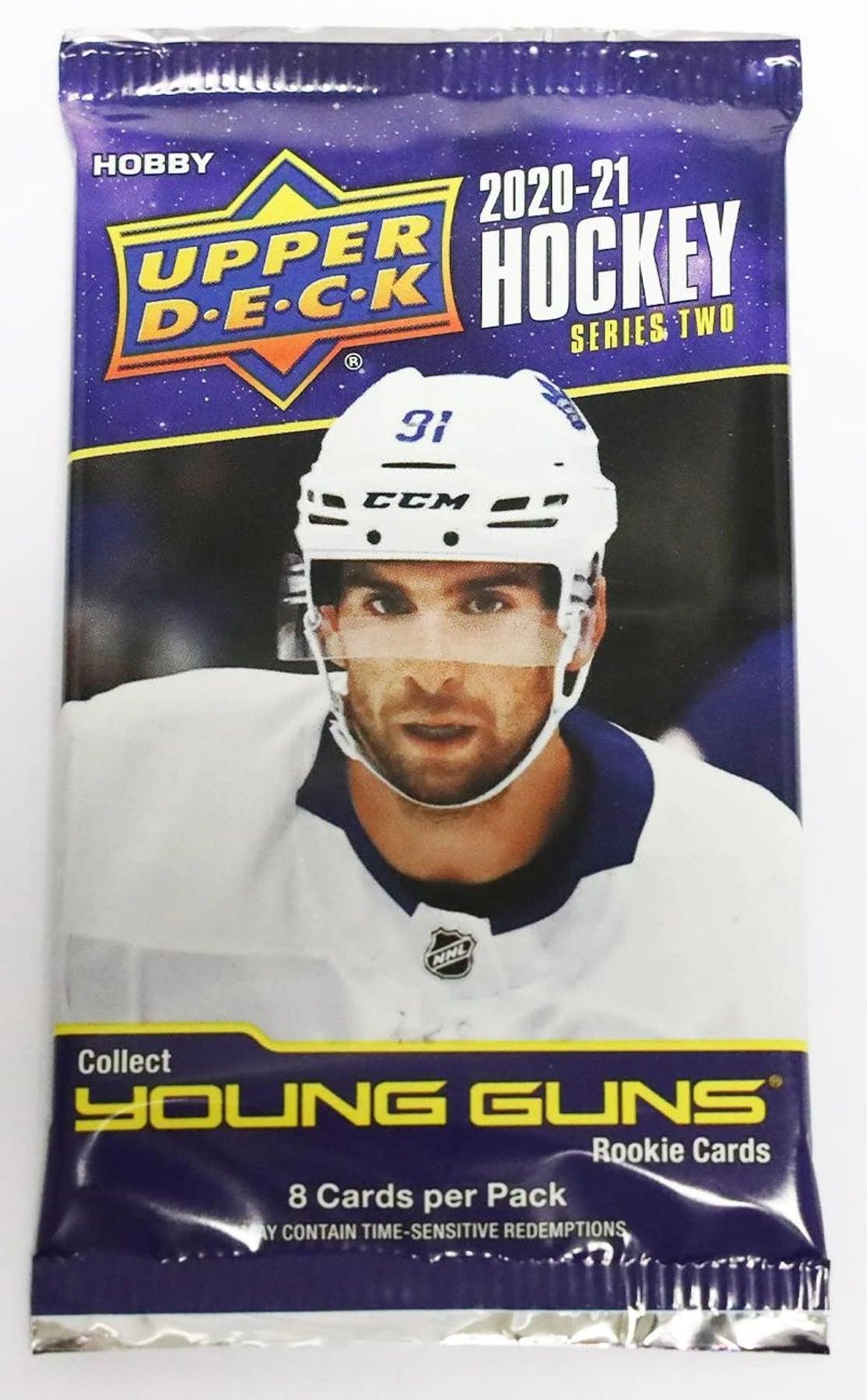 Hockey - 2020/21 - Upper Deck Series 2 - Hobby Pack (8 Cards) - Hobby Champion Inc