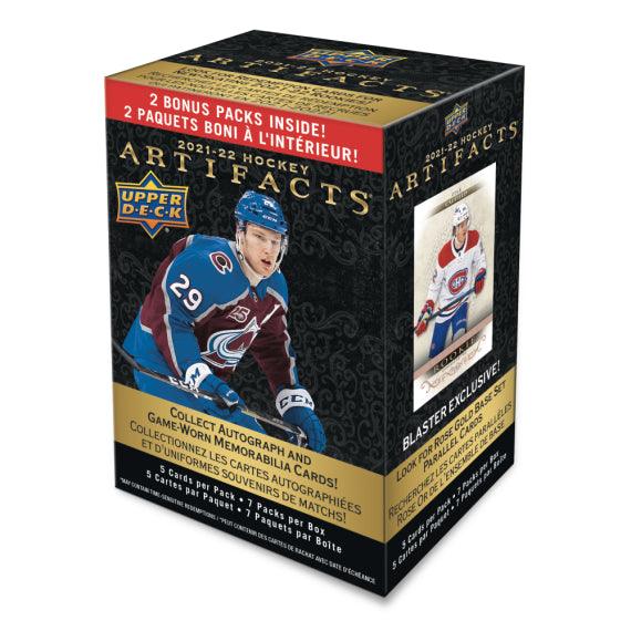 Hockey - 2021/22 - Upper Deck Artifacts - Blaster Box (7 Packs) - Hobby Champion Inc