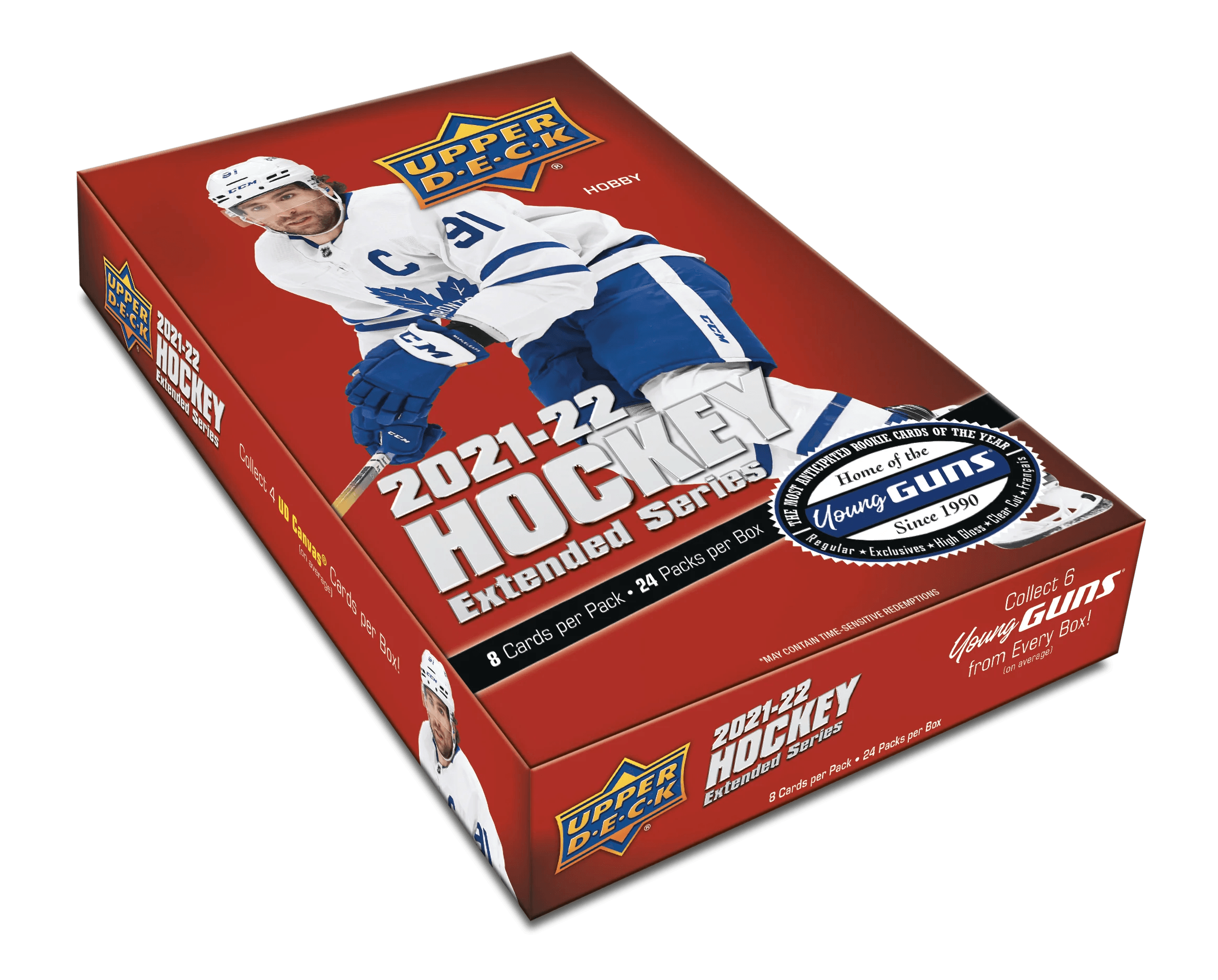 Hockey - 2021/22 - Upper Deck Extended Series - Hobby Box (24 Packs) - Hobby Champion Inc