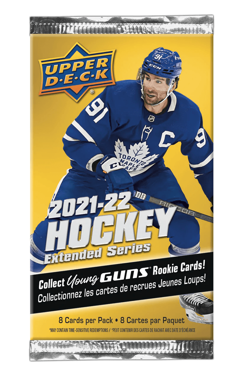 Hockey - 2021/22 - Upper Deck Extended Series - Retail Pack (8 Cards) - Hobby Champion Inc