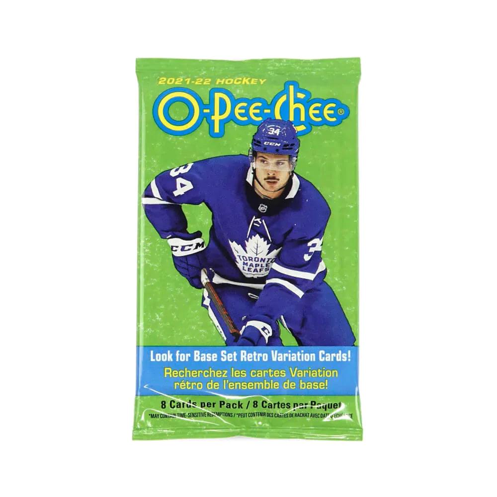 Hockey - 2021/22 - Upper Deck O-Pee-Chee - Retail Pack (8 Cards) - Hobby Champion Inc
