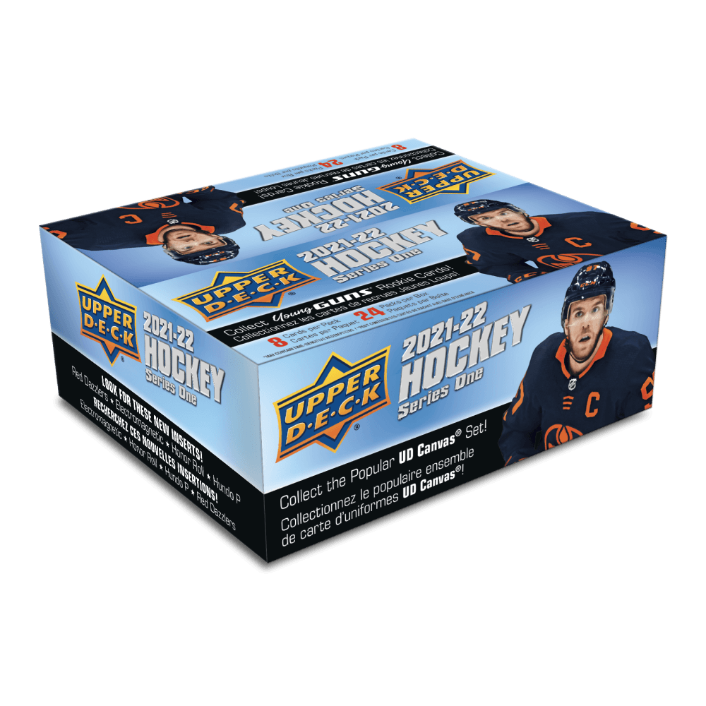 Hockey - 2021/22 - Upper Deck Series 1 - Retail Box (24 Packs) - Hobby Champion Inc