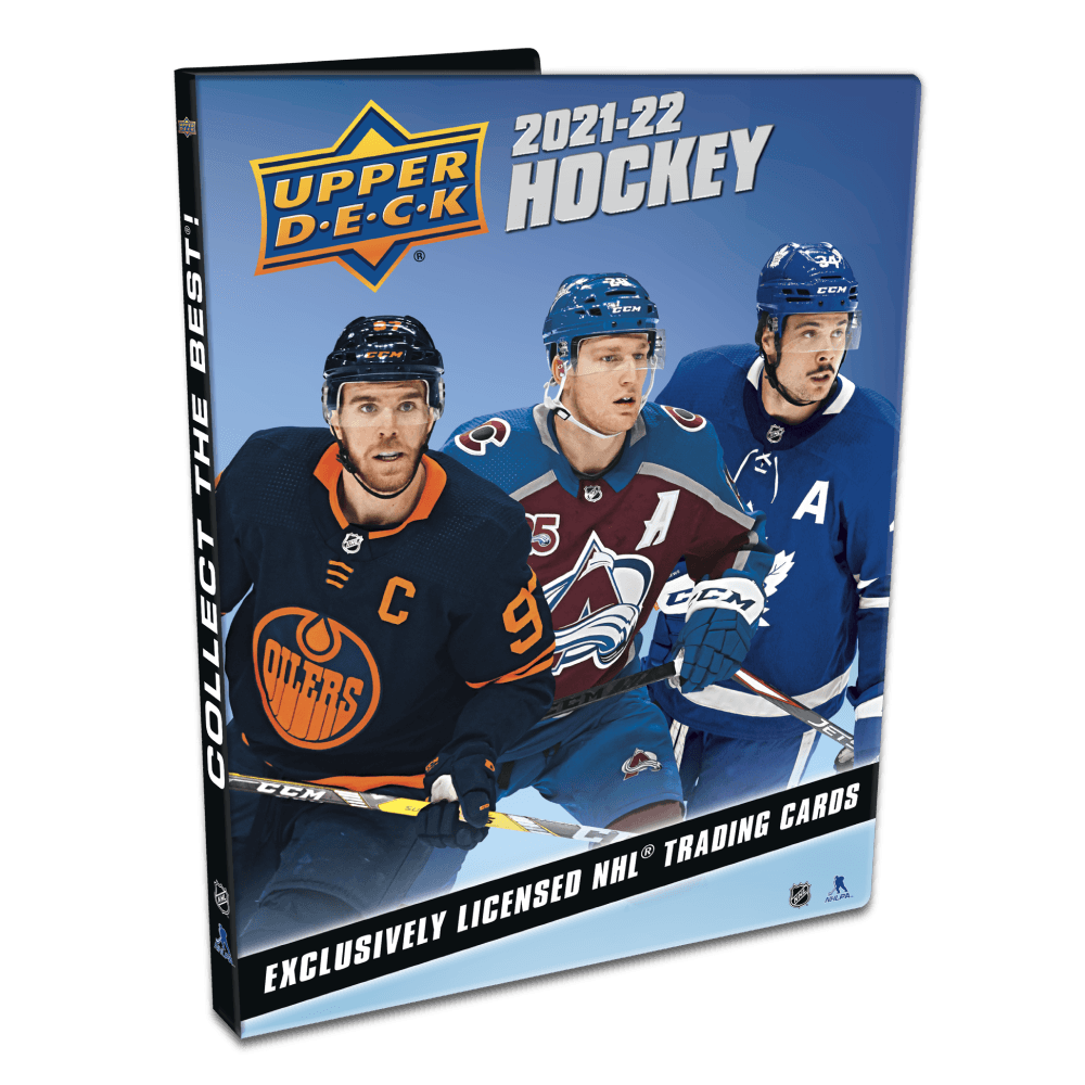 Hockey - 2021/22 - Upper Deck Series 1 - Starter Kit (Binder + 3 Retail Packs & Promo Card & More) - Hobby Champion Inc
