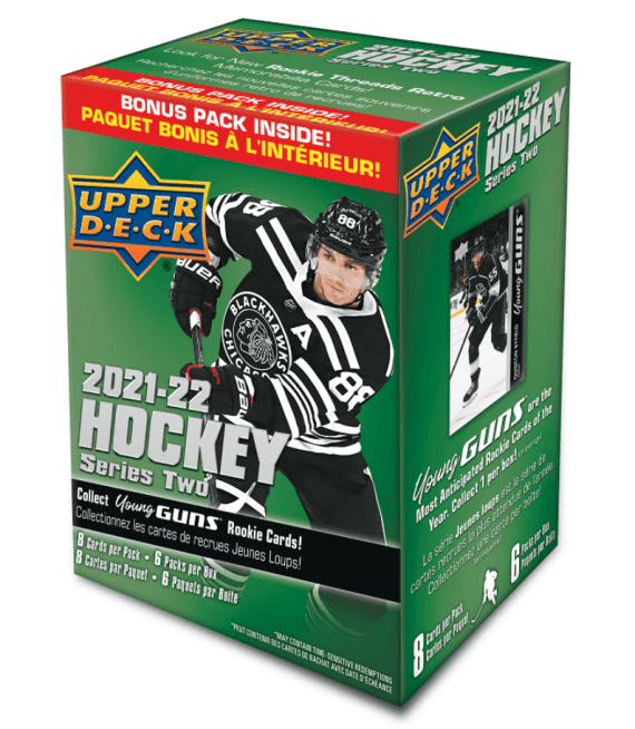 Hockey - 2021/22 - Upper Deck Series 2 - Blaster Box (6 Packs) - Hobby Champion Inc
