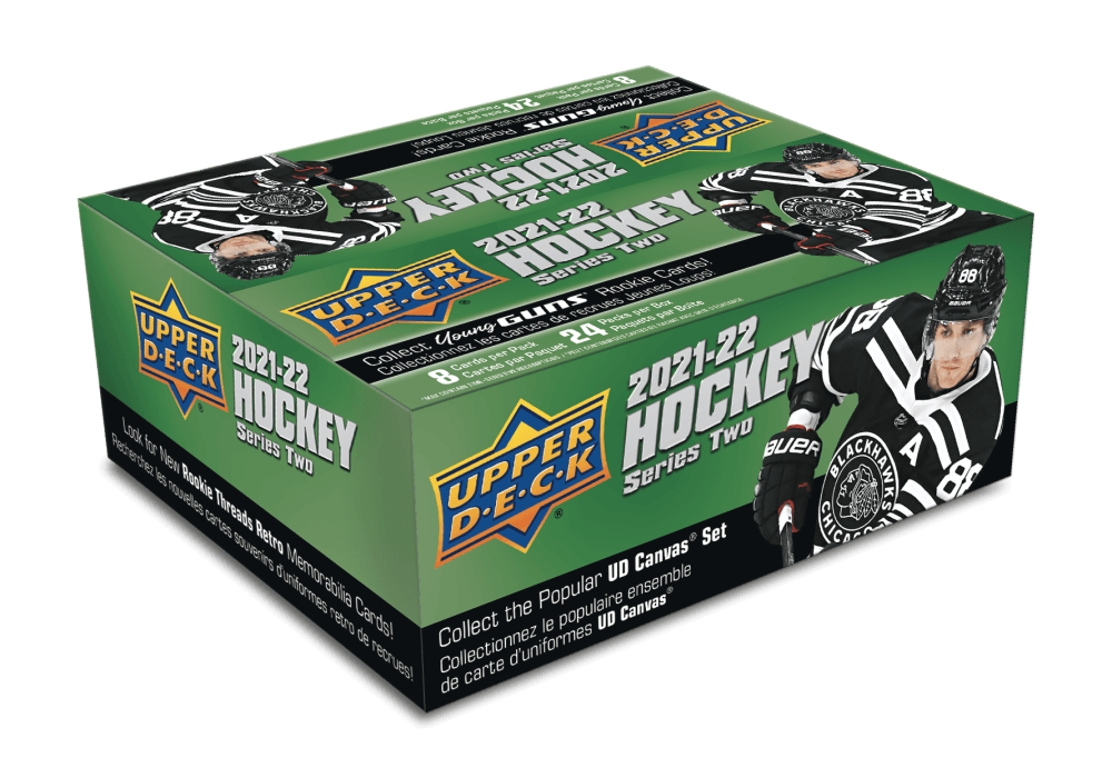 Hockey - 2021/22 - Upper Deck Series 2 - Retail Box (24 Packs) - Hobby Champion Inc