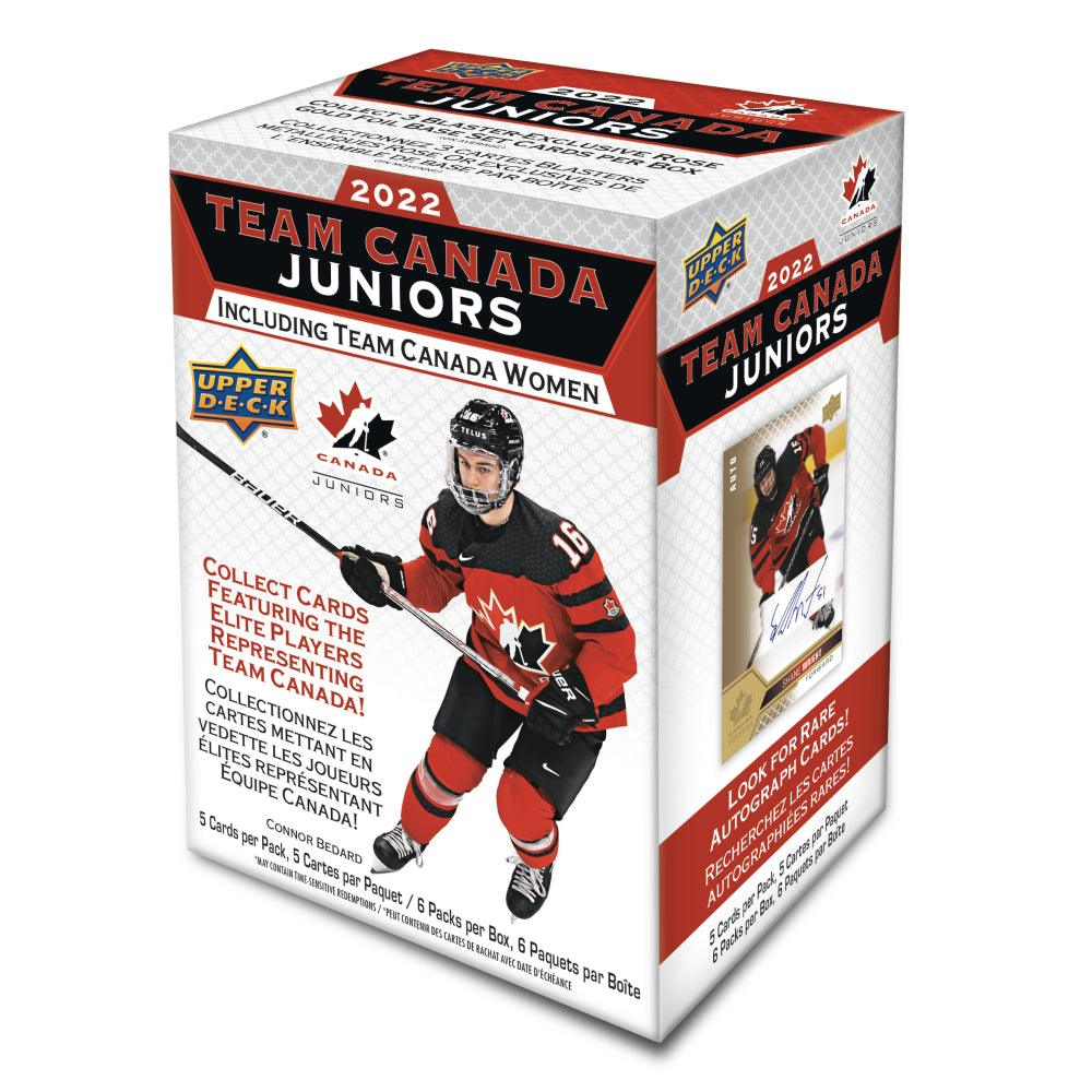 Hockey - 2022 - Upper Deck Team Canada - Blaster Box (6 Packs) - Hobby Champion Inc