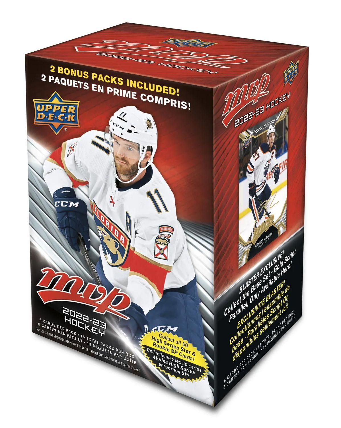 Hockey - 2022/23 - Upper Deck MVP - Blaster Box (15 Packs) - Hobby Champion Inc