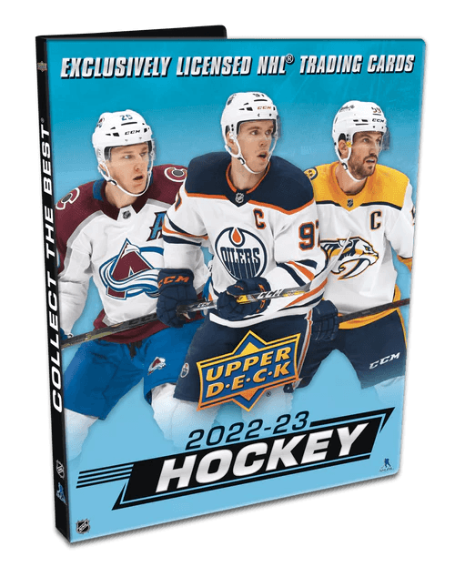 Hockey - 2022/23 - Upper Deck Series 1 - Starter Kit (Binder + 3 Retail Packs+ Promo Card) - Hobby Champion Inc
