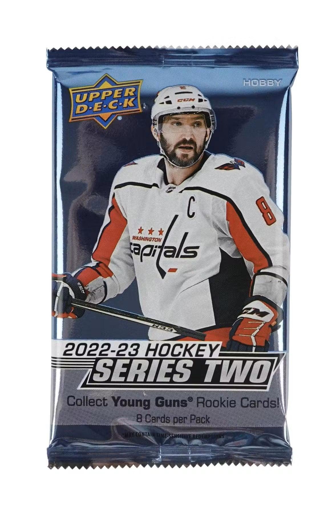 Hockey - 2022/23 - Upper Deck Series 2 - Hobby Pack (8 Cards) - Hobby Champion Inc