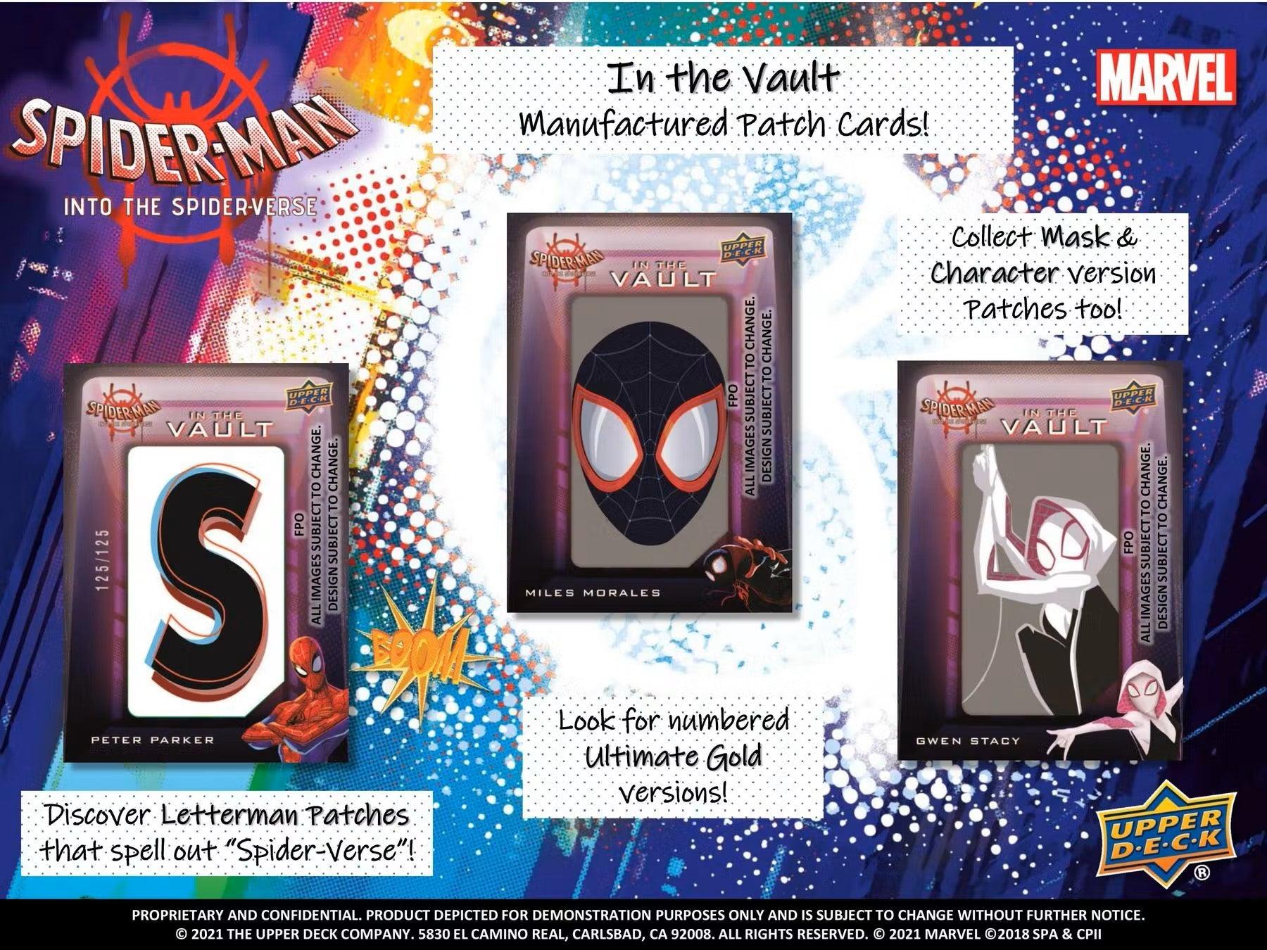 Marvel - 2022 Upper Deck - Spider-Man Into the Spider-Verse - Hobby Box (15 Packs) - Hobby Champion Inc