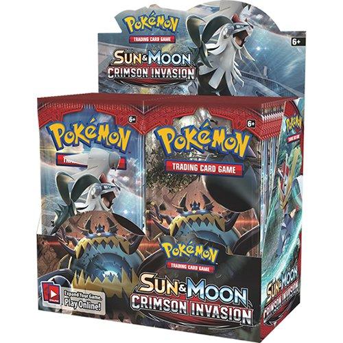 Pokemon Booster Box (36 Packs) - Sun & Moon - Crimson Invasion - Hobby Champion Inc