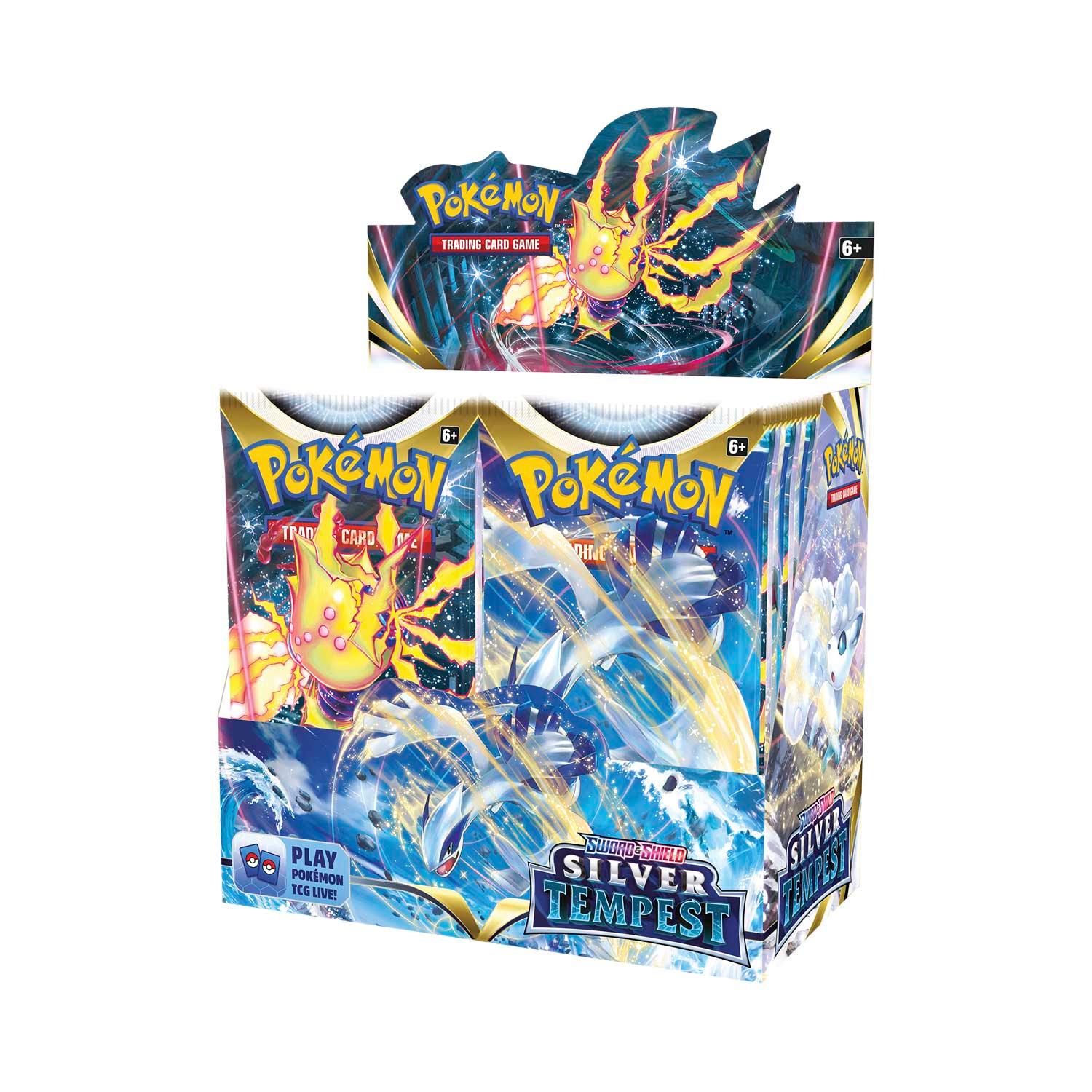 Pokemon Booster Box (36 Packs) - Sword & Shield - Silver Tempest - Hobby Champion Inc
