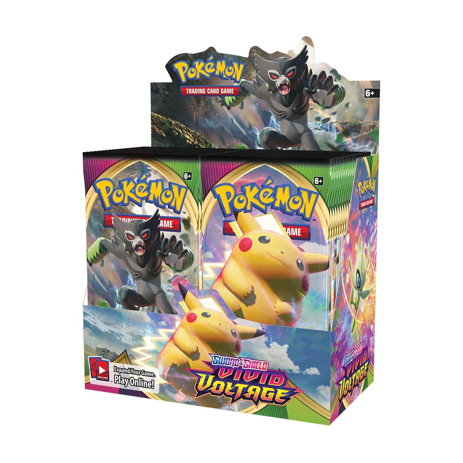 Pokemon Booster Box (36 Packs) - Sword & Shield - Vivid Voltage - Hobby Champion Inc