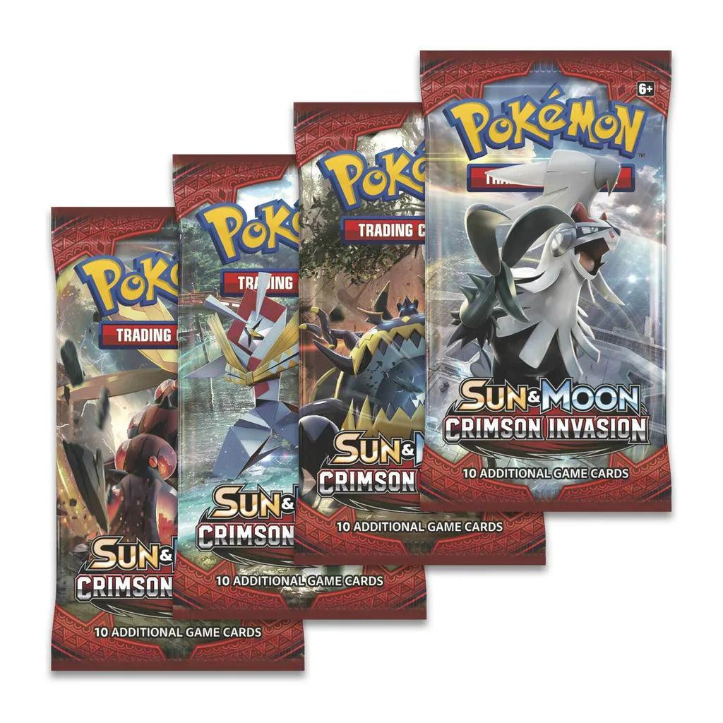 Pokemon Booster Pack (10 Cards) - Sun & Moon - Crimson Invasion - Hobby Champion Inc