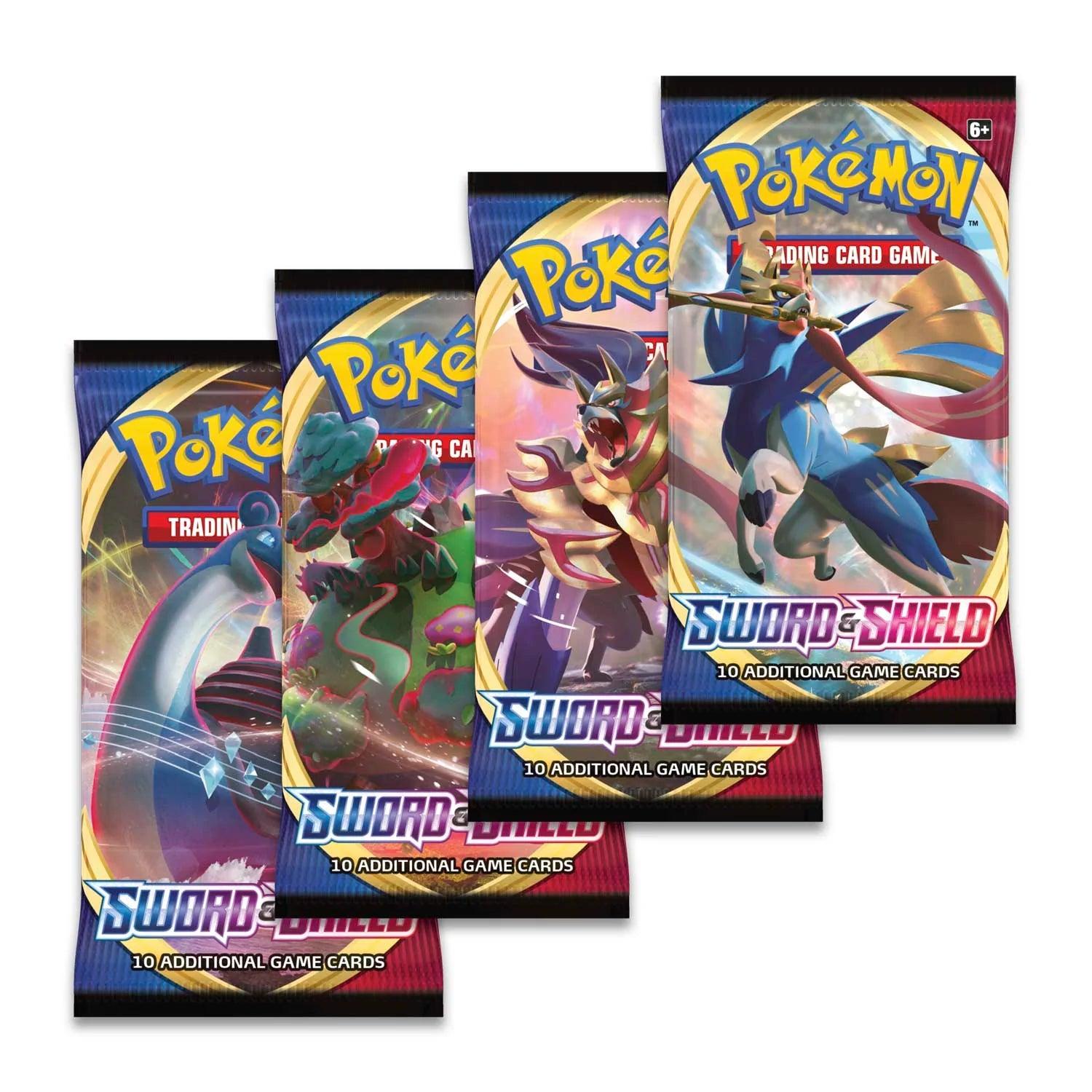 Pokemon Booster Pack (10 Cards) - Sword & Shield (Base Set) - Hobby Champion Inc