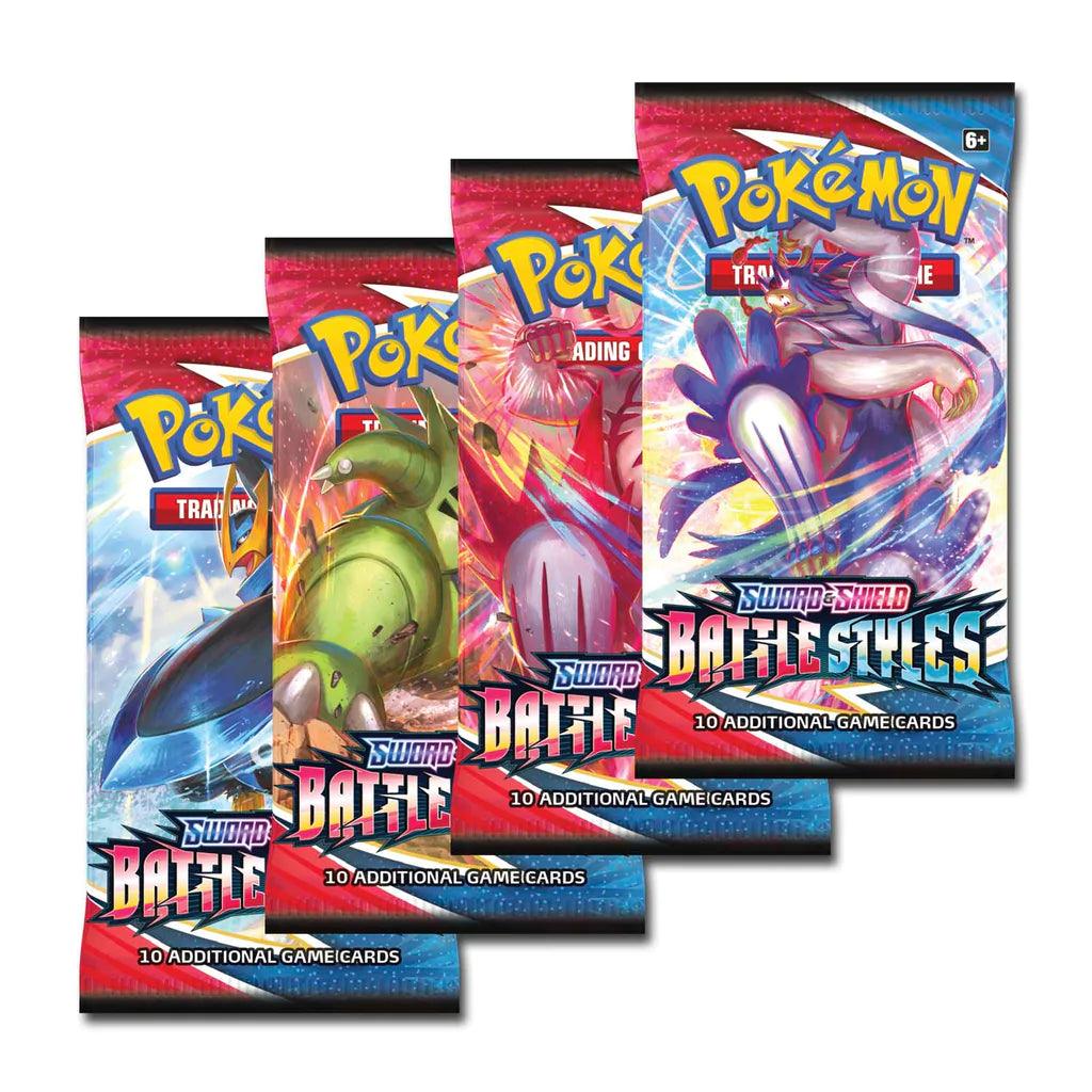 Pokemon Booster Pack (10 Cards) - Sword & Shield - Battle Styles - Hobby Champion Inc