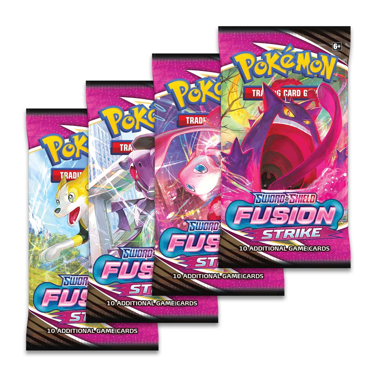 Pokemon Booster Pack (10 Cards) - Sword & Shield - Fusion Strike - Hobby Champion Inc