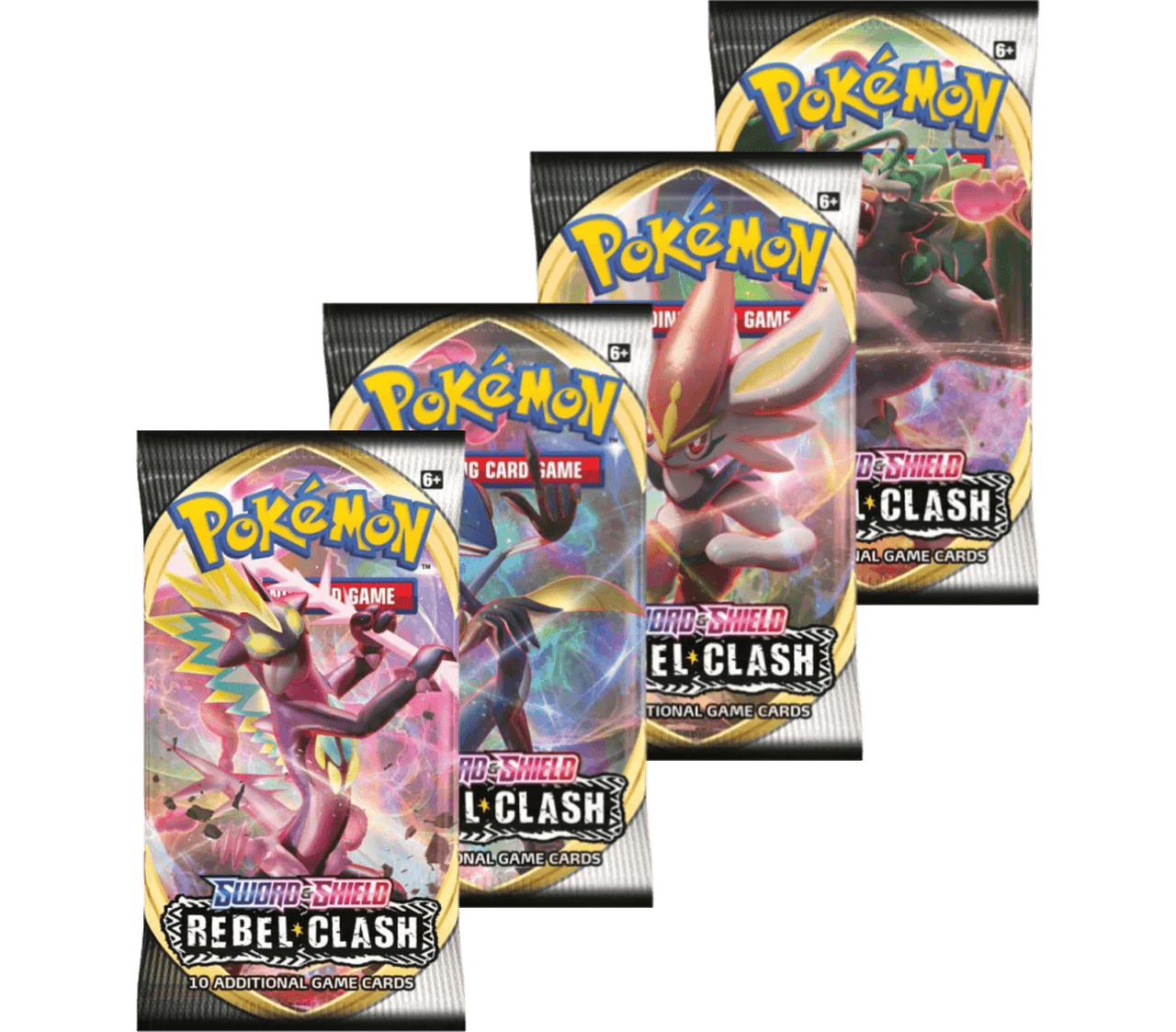 Pokemon Booster Pack (10 Cards) - Sword & Shield - Rebel Clash - Hobby Champion Inc